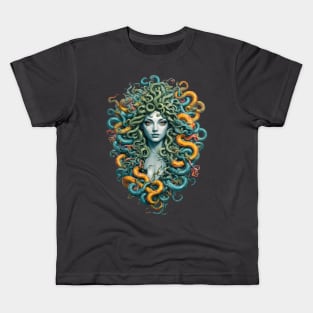 Medusa Mystical Goddess Kids T-Shirt